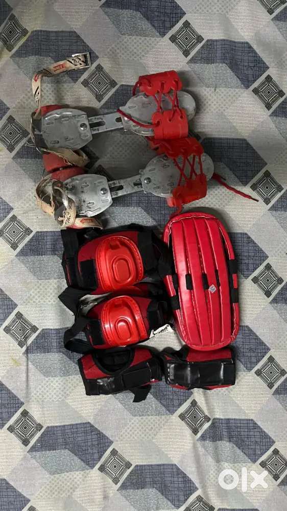 Roller skates with guards