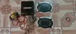 Car amplifiers with speaker set