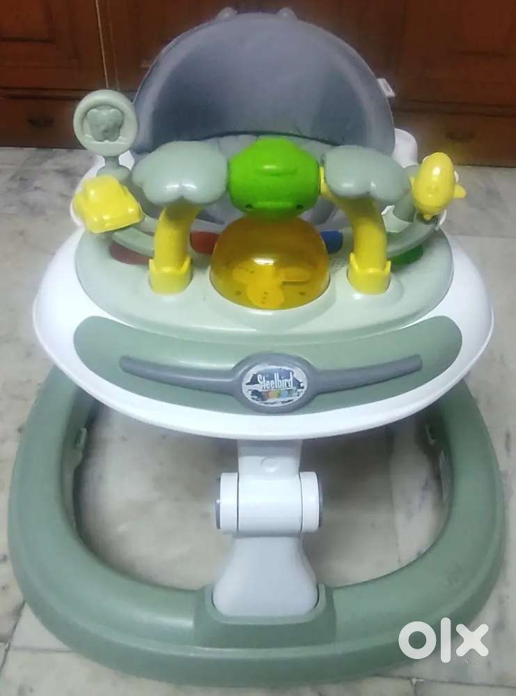 Steelbird Baby Walker with Push Handle