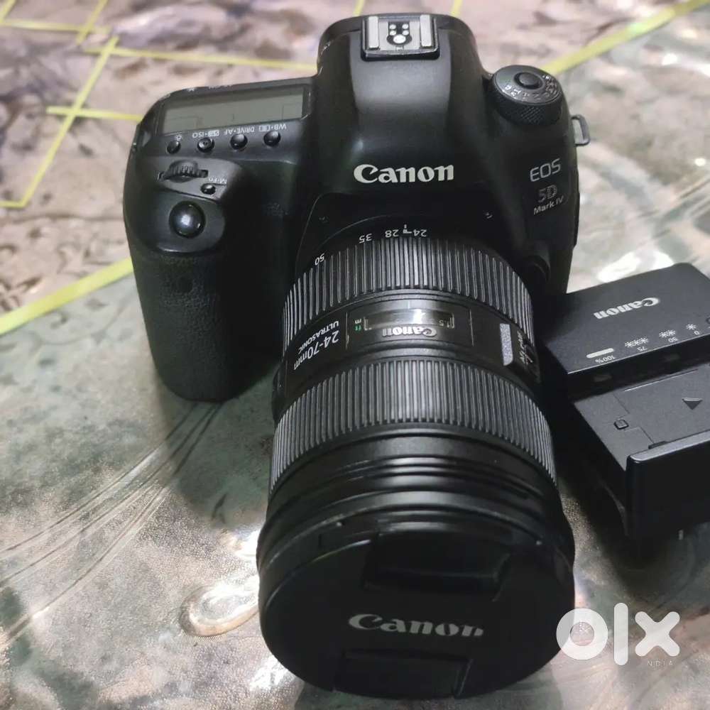 Canon 5D mark iv with 24-70mm ii usm lens