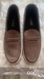 DCYPHR brand Brown Leather Casual Loafer Shoe