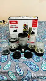 Cookwell bullet mixer grinder 600 watts 4 jars 3 blades and 2 lids