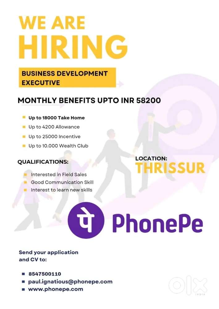 Urgent vacancy Phonepe company