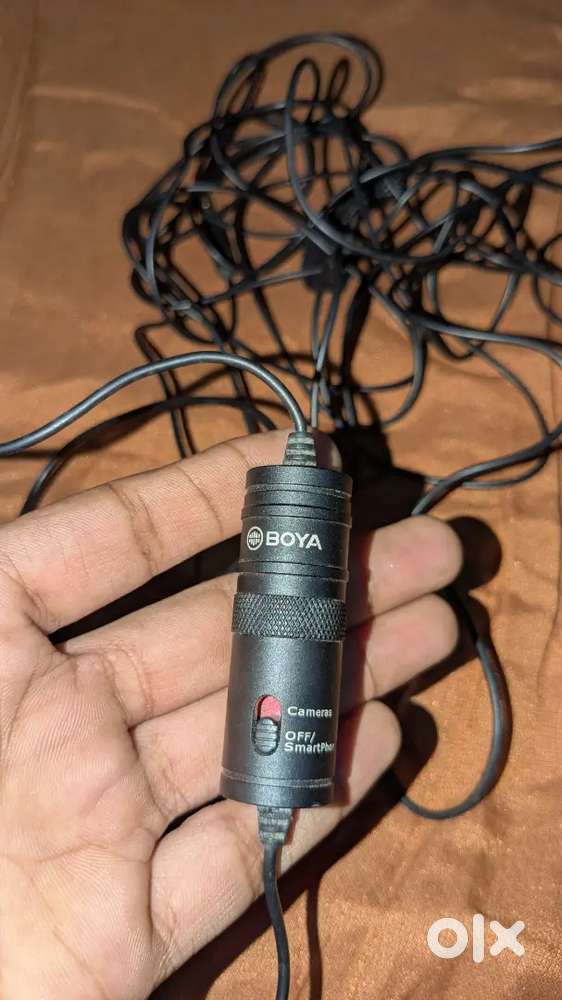 Voice recording Boya mic