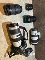 Canon 5DS R DSLR camera + 6 lenses bundle all in excellent condition
