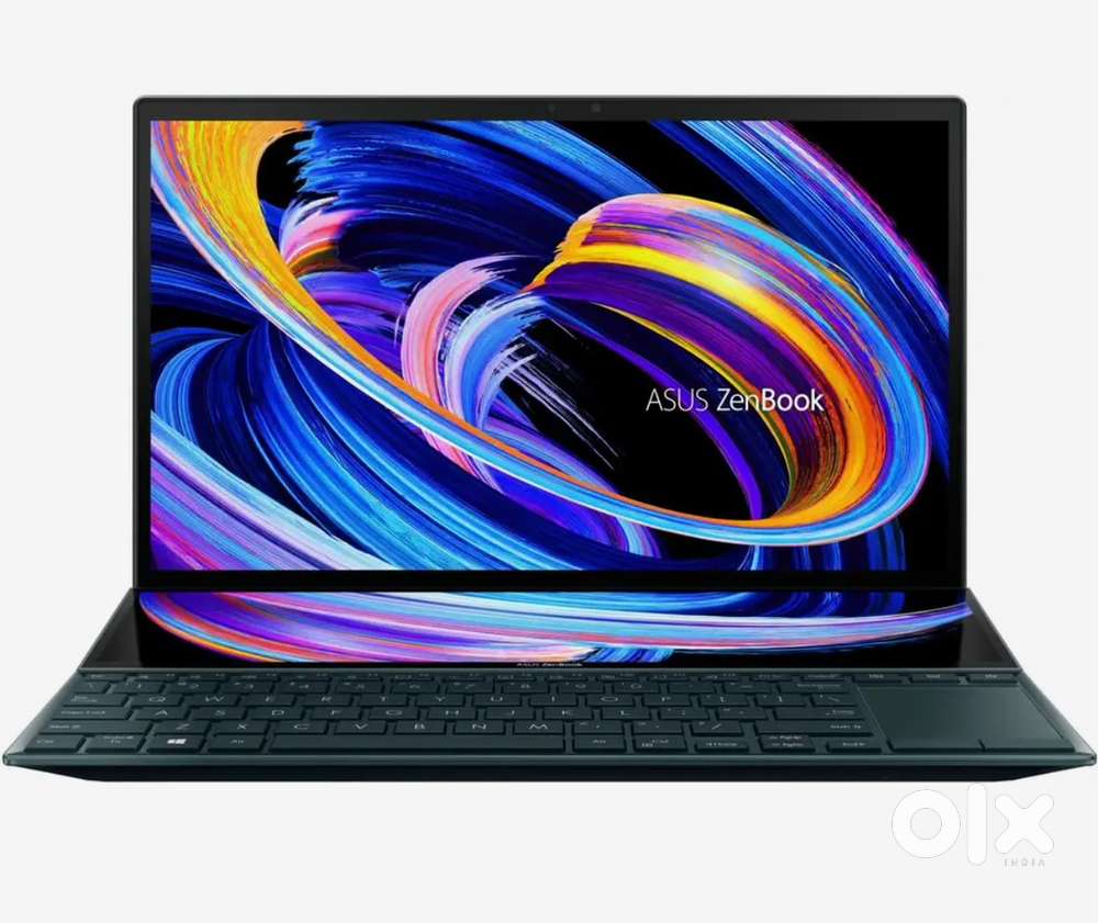Asus zenbook dual touch screen laptop