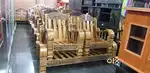 Wooden sofa 3+1+1 full sath all type model available