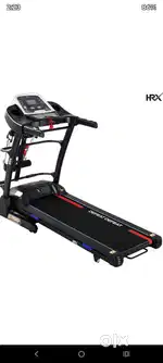 HRX Runner pro Trade mill with massager, music, incline, decline etc