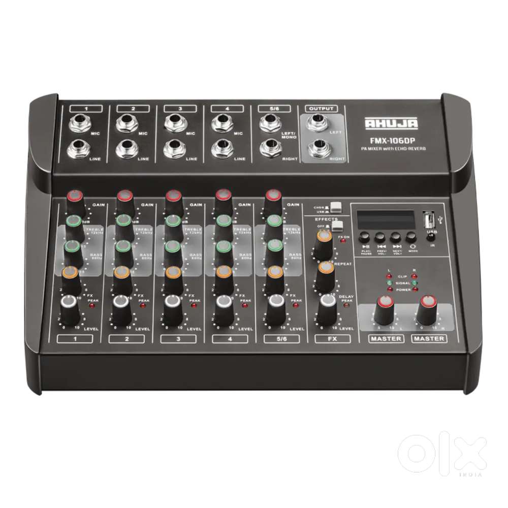 Ahuja mixer 6ch new brand with warranty