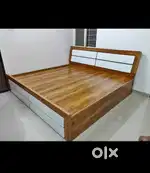 Queen size storage bed in factory price
