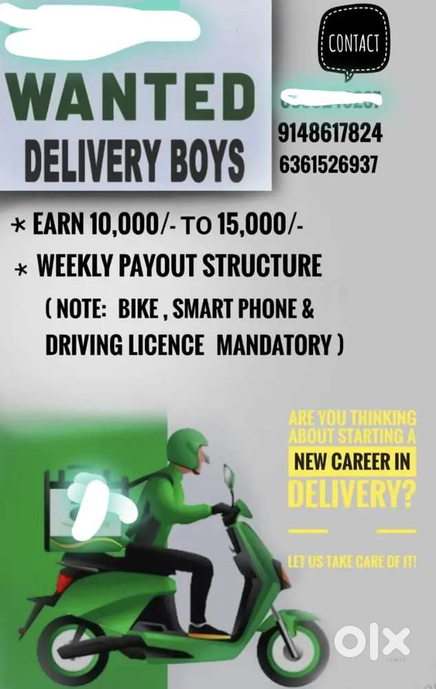 Courier delivery job