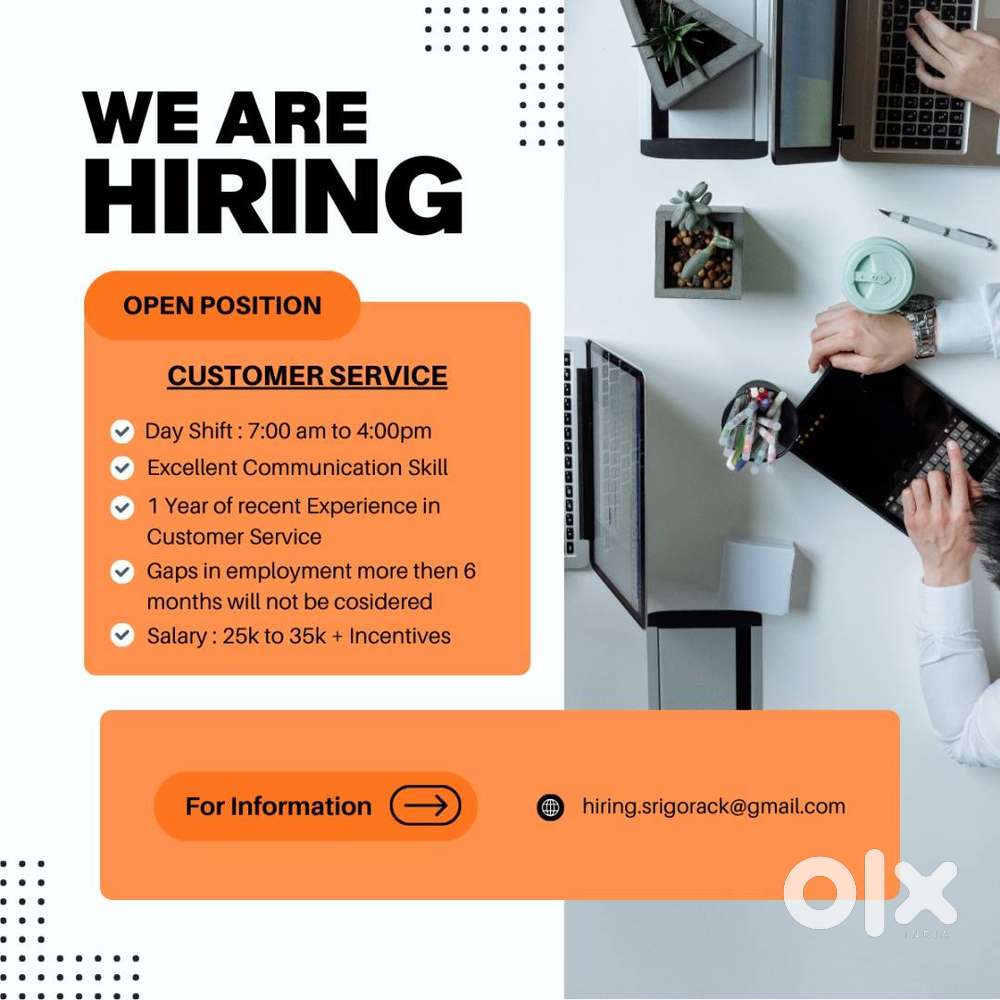 Customer Service/Escalation Management/Domestic & International Sales