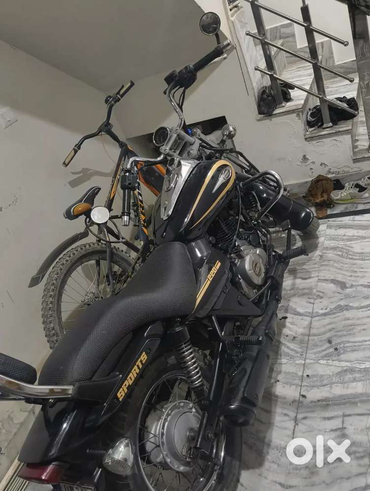 In Good condition modified headlight and full black