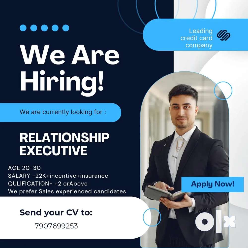 Relationship executive @ leading credit card company