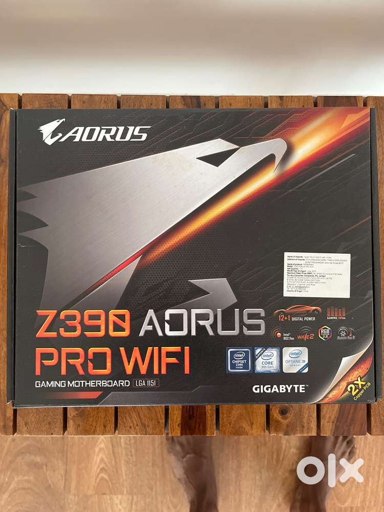 Gigabyte Aorus Z390 Pro Wifi LGA1151 ATX Motherboard