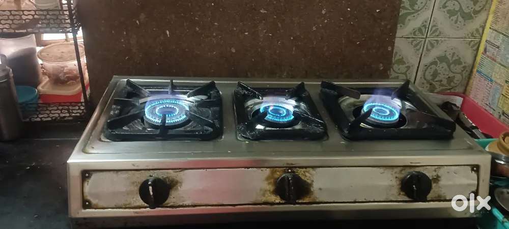 Water drum and gas stove