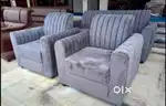New curve handle sofa set 3 + 1 + 1 premium quality
