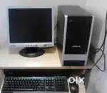 Corei3 4gb ram 500gb hdd 19 inch monitor keyboard mouse 5000