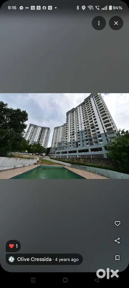 1696 sqft FULLY FURNISHED APARTMENT  NEAR AT TECHNOPARK KAZHAKOOTTAM