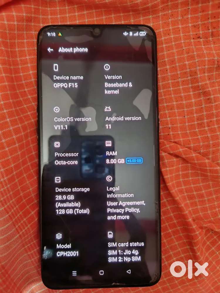 Oppo F15 8/128