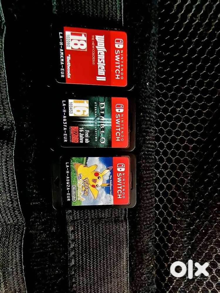 Nintendo Switch Games Card