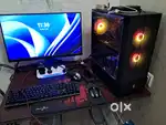 Sparingly used Gaming PC with 24 inch 240 Hz Monitor for Sale