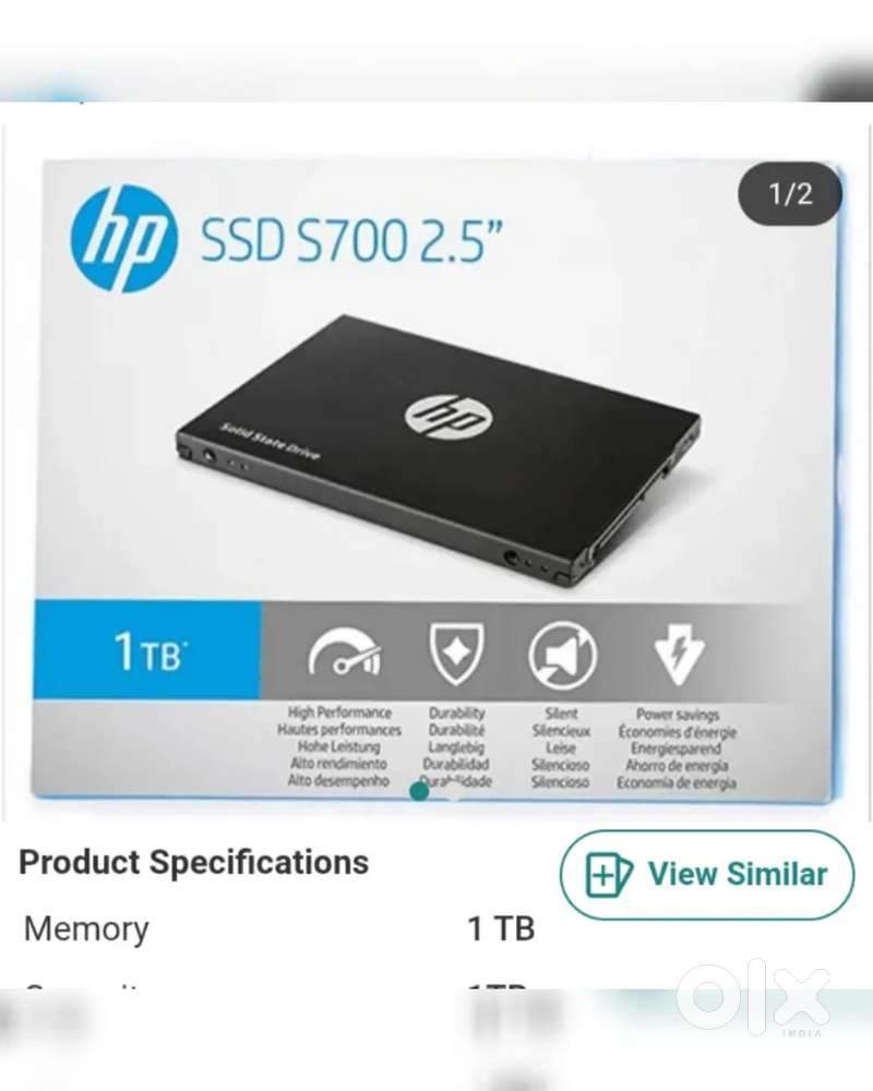 HP SSD & ZOTAC 1050 Fresh Condition