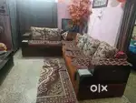 Lshape sofa set