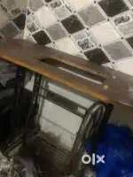 Stitching machine table