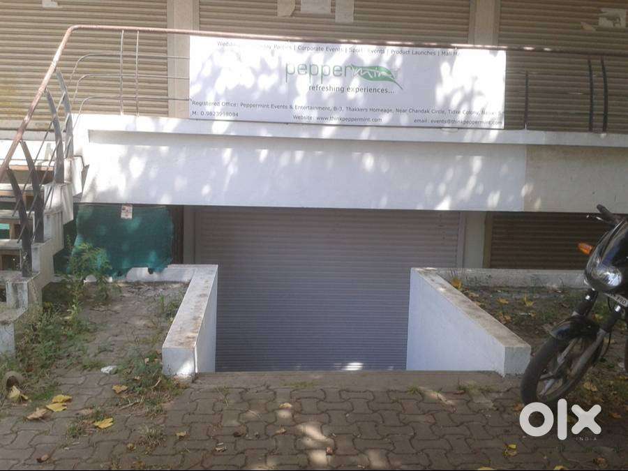 336 SQ FT Road front Shop near Chandak Circle