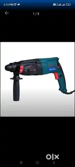 Tiger hammer machine sell karni hai peso ki need he sath me core bit h