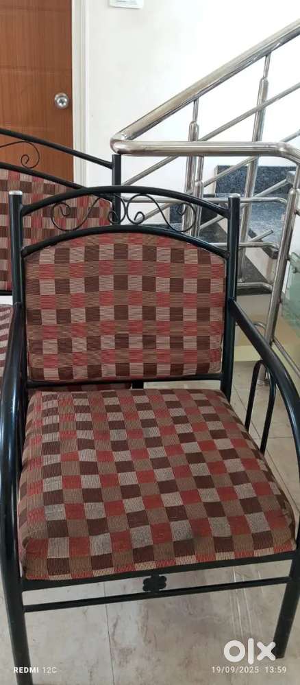 Metal frame sofas