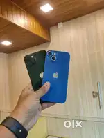 CHECKIT :- iphone 13 128Gb Blue & green Colour