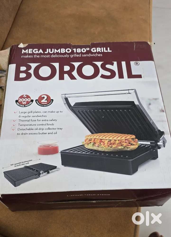 Borosil Sandwich Grill