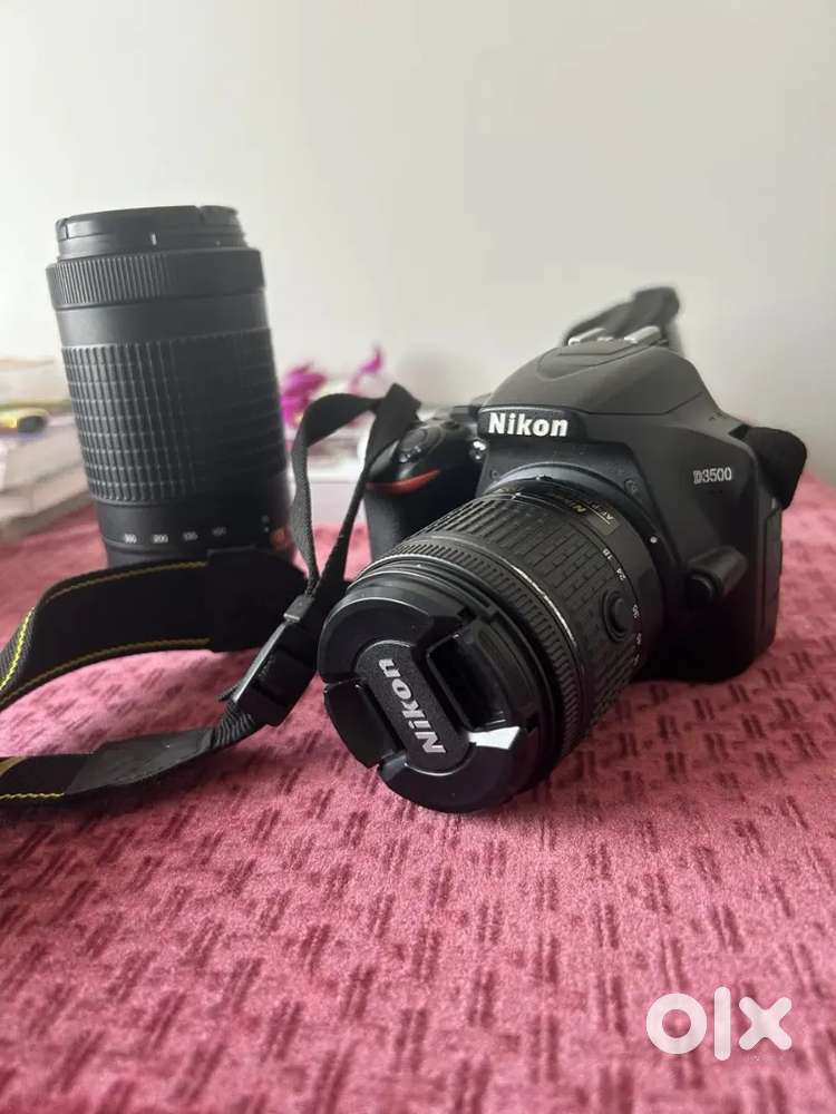 Nikon D3500 With Two Lens for Sell
