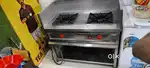 2 burner gas stove,cash counter,steel wash basin, tea or fastfood  sho