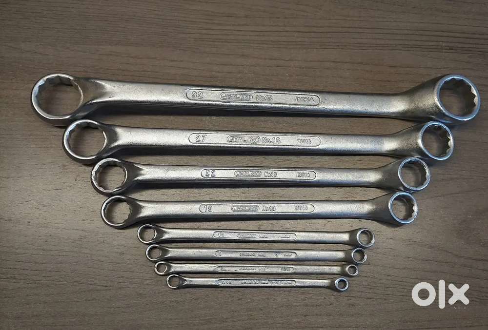 Zalani 8 piece ring spanners