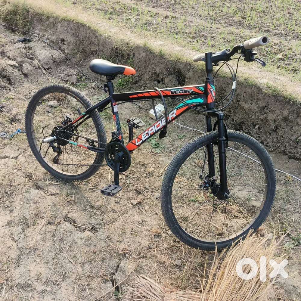 27t tyre     21gears.    Disk brakes