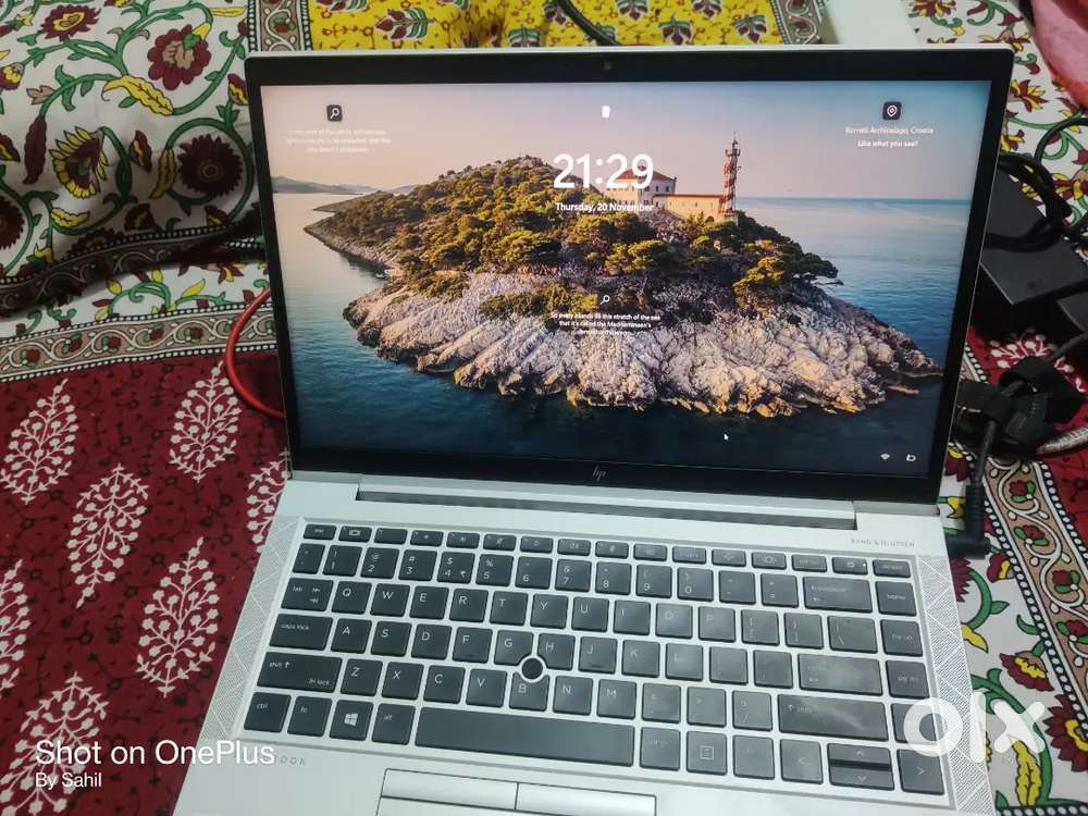 Hp elitebook with Ryzen 5 pro laptop