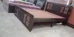 Brand new assam teak wood and plyborad cot without storage