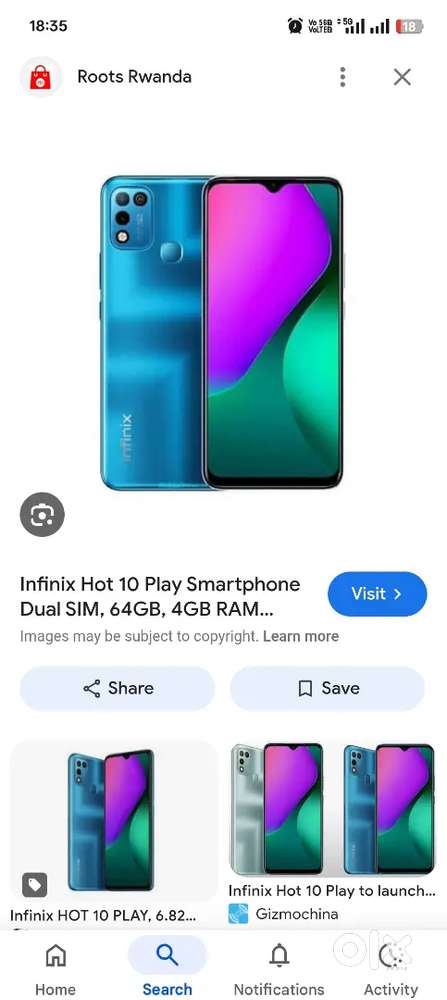 Infinix hot 10play