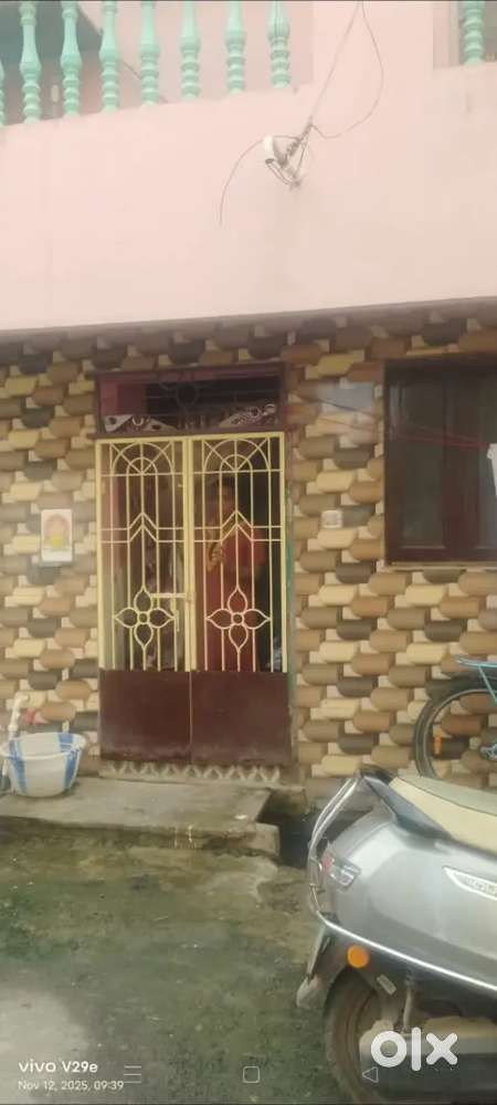 House for sale, ground floor and first floor, 1bhk, 1bathroom both