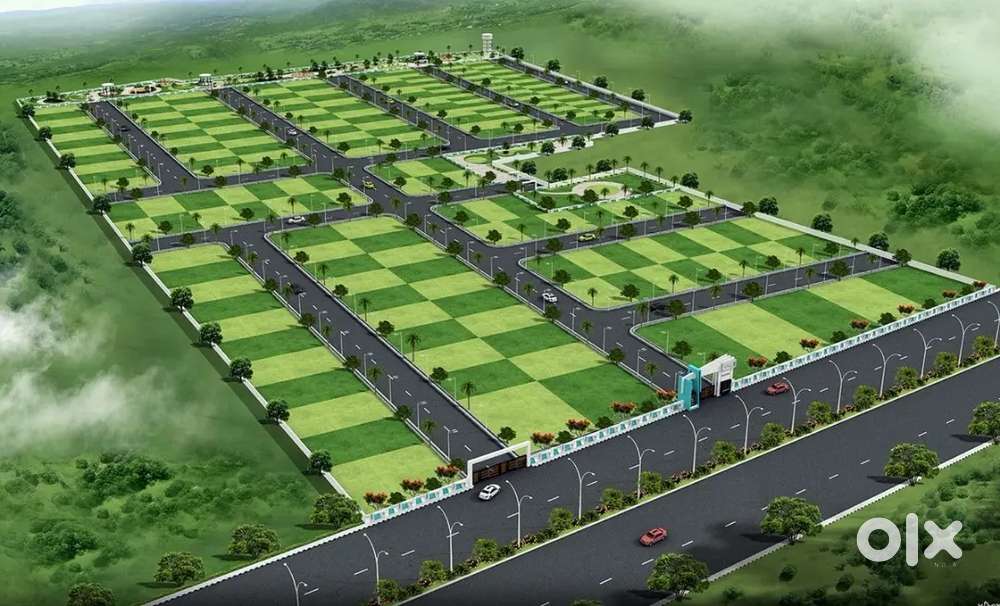 Residential plot sale near Trichy to Dindigul highway