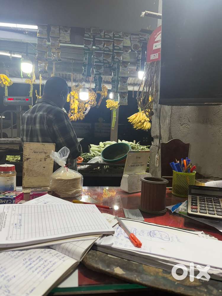 Driver at vegetable shop