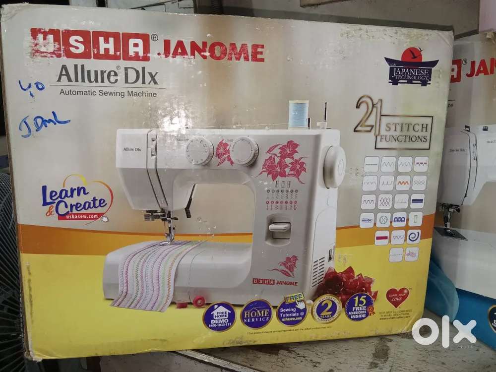 Allure dlx 21 stitching with kit box.with bill and 2 years Warranty