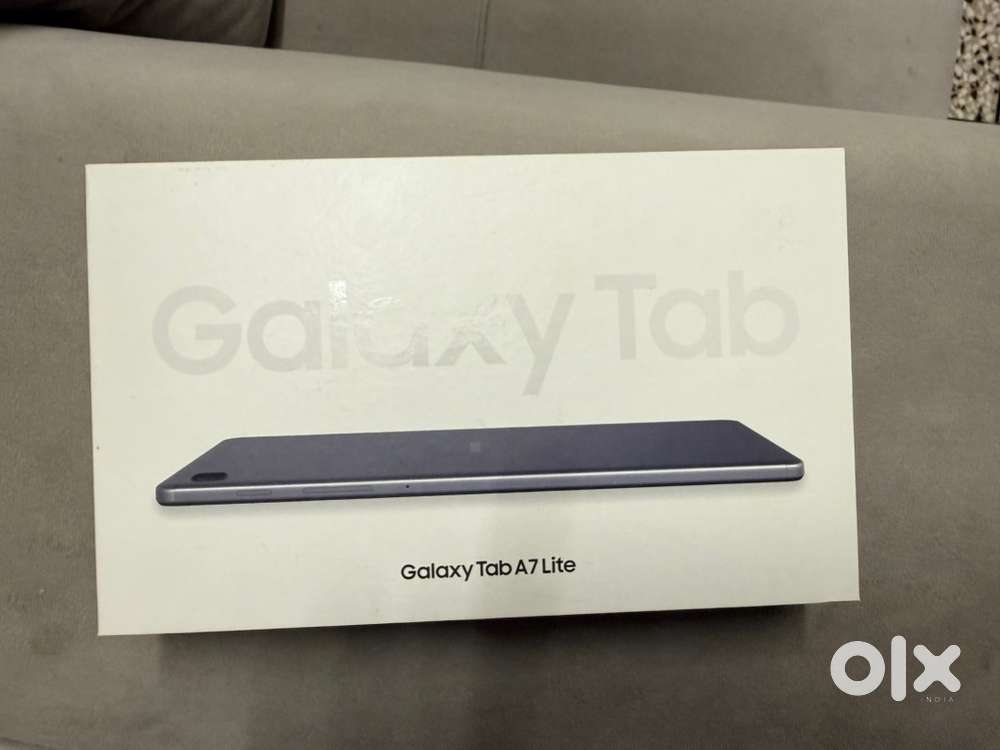 Brand New Condtion Samsung Tab A7 Lite bill Box