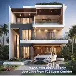 2 KM from TCS Square 2000 sqft 5 BHK Villa sale 70 lac Super Coridor