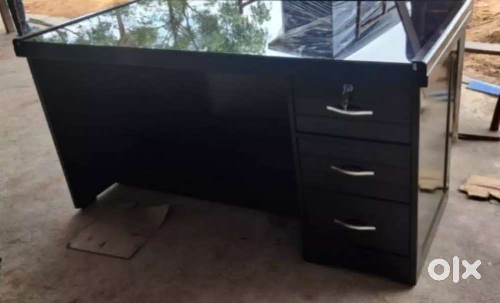 Office Table with wardrobe