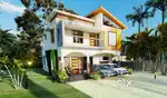 Aluva kadungalloor 4 bedroom house tar road frondage