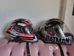 Axor Batman helmet & Axor Striker helmet